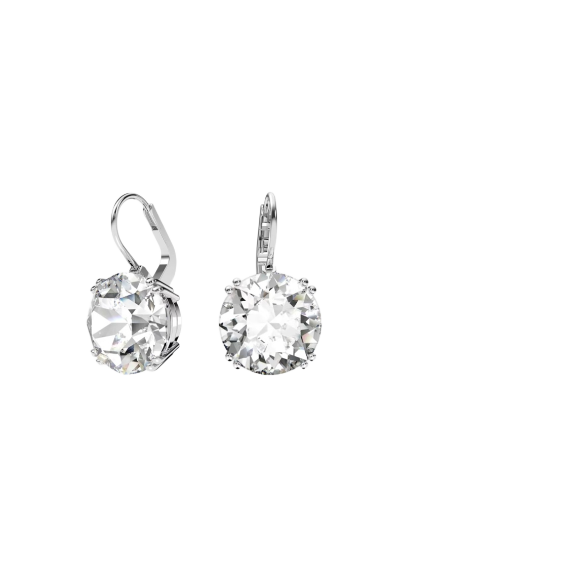(W) 스와로브스키 밀레니아 드롭 이어링 화이트 로듐 플래팅((W) Swarovski Millenia Drop Earrings White Rhodium Plated) - 2