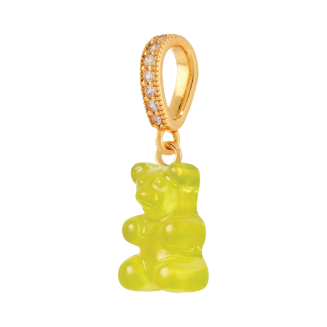 크리스탈 헤이즈 노스텔지아 베어 파베 커넥터 골드 미니언(Crystal Haze Nostalgia Bear with Pave Connector Gold Minion) - 1