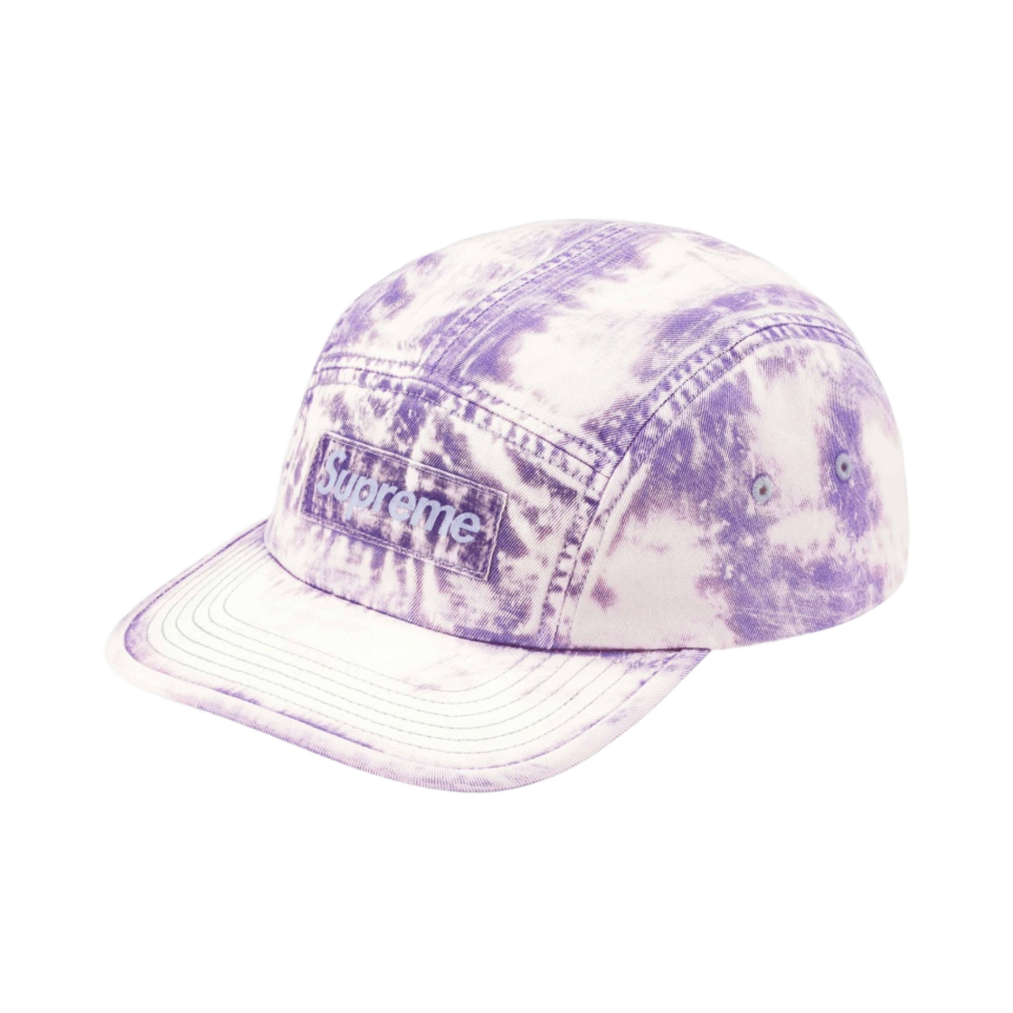 슈프림 블리치드 치노 캠프캡 퍼플 - 24SS(Supreme Bleached Chino Camp Cap Purple - 24SS) - 1