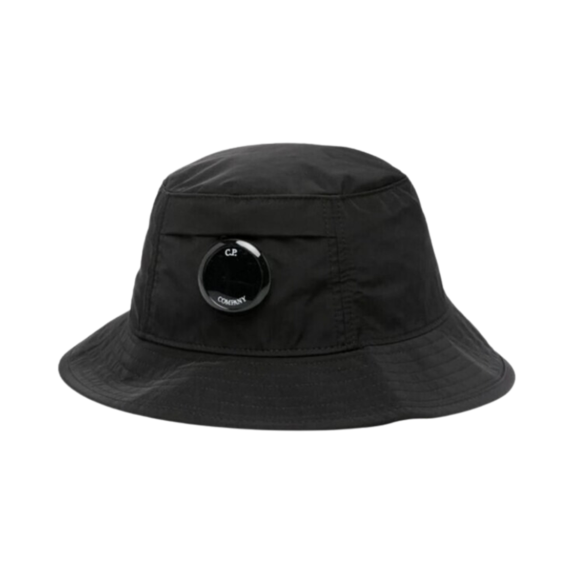 17CMAC367A005904A999 C.P. Company Chrome-R Lens Bucket Hat Black - 24FW