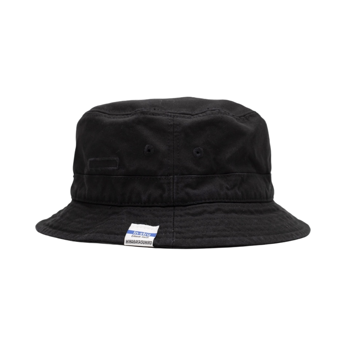 I08AC403-BLACK Maison Mihara Yasuhiro Bucket Hat Black