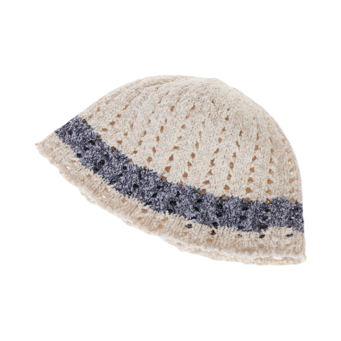 올인컴플리트 코튼 캔디 니트버킷햇 아이보리