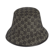 Gucci GG Denim Bucket Hat Black