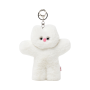 Lelbobrown Little Cat Keyring Shiro Clear