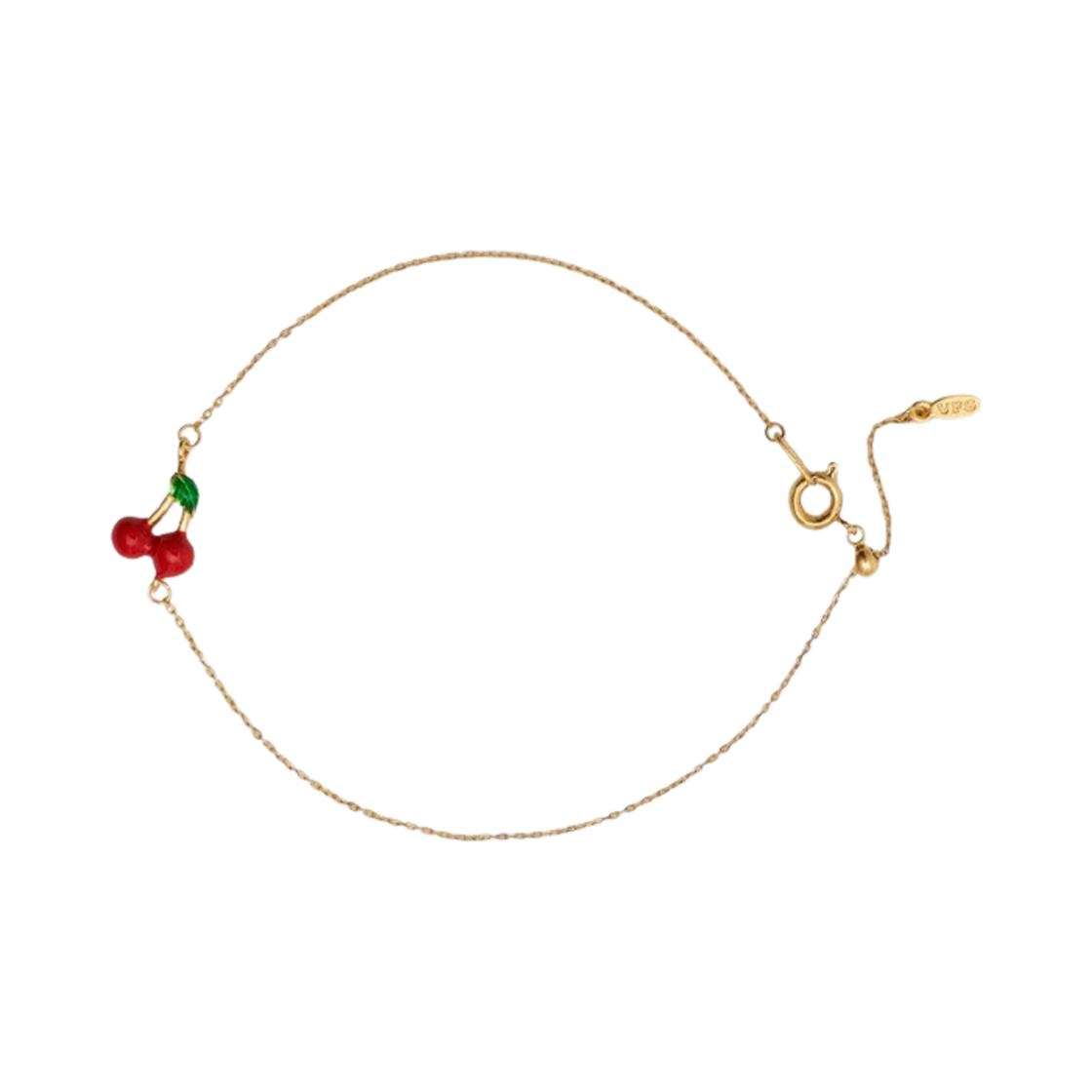 베지터블 플라워 스튜디오 체리 컬러 브레이슬릿 레드(Vegetable Flower Studio Cherry Bracelet Red)