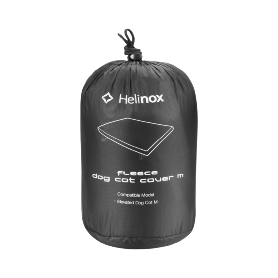 헬리녹스 플리스 도그 코트 커버 M 블랙 (프레임 미포함)(Helinox Fleece Dog Cot Cover M Black (Without Frame)) - 2