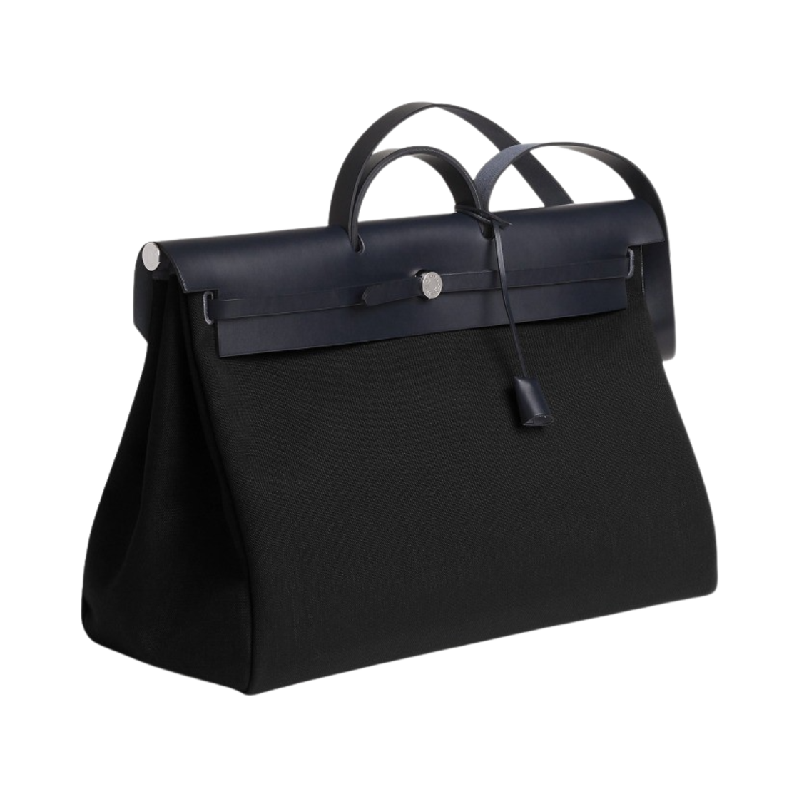 에르메스 에르백 집 캐빈 백 밀리터리 캔버스 & 팔라듐 하드웨어 누아 블루 인디고(Hermes Herbag Zip Cabine Bag Military Canvas & Palladium Noir Bleu Indigo) - 2