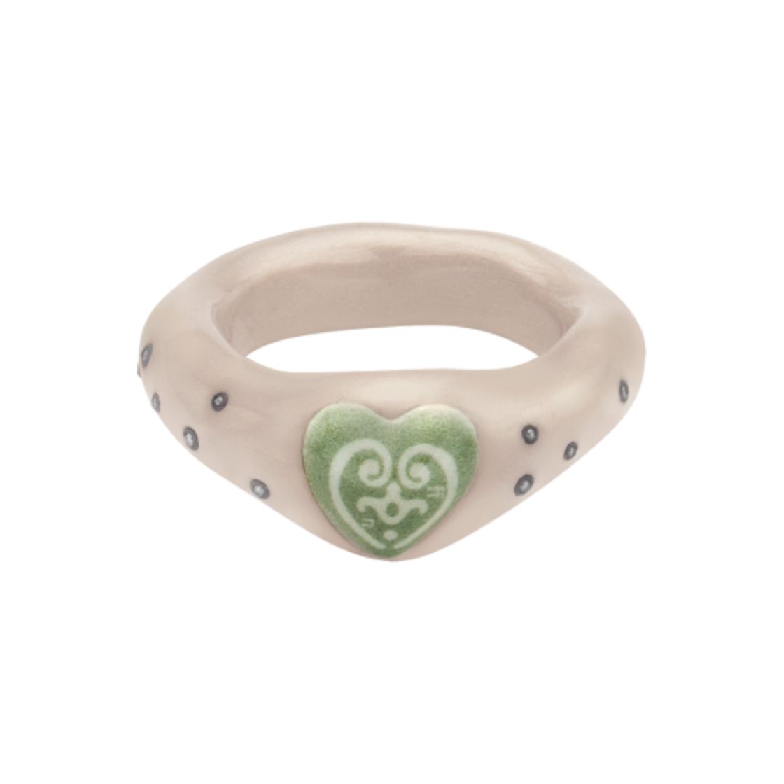 nff359 Nff Dotty Romance Ring Beige