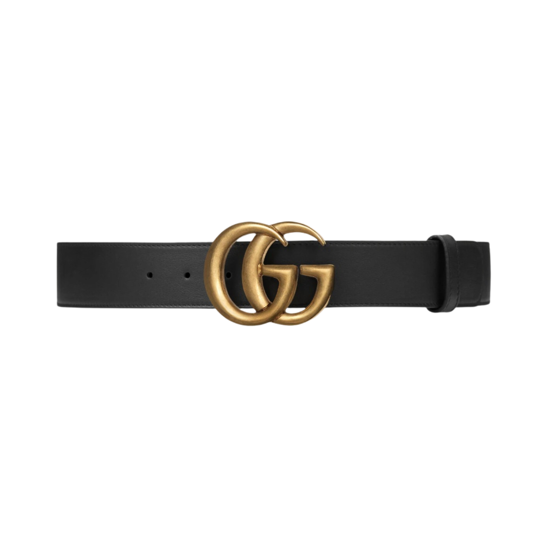 (W) 구찌 2015 리에디션 와이드 레더 벨트 블랙((W) Gucci 2015 Re-Edition Wide Leather Belt Black) - 1