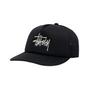 Stussy Basic Trucker Cap Black
