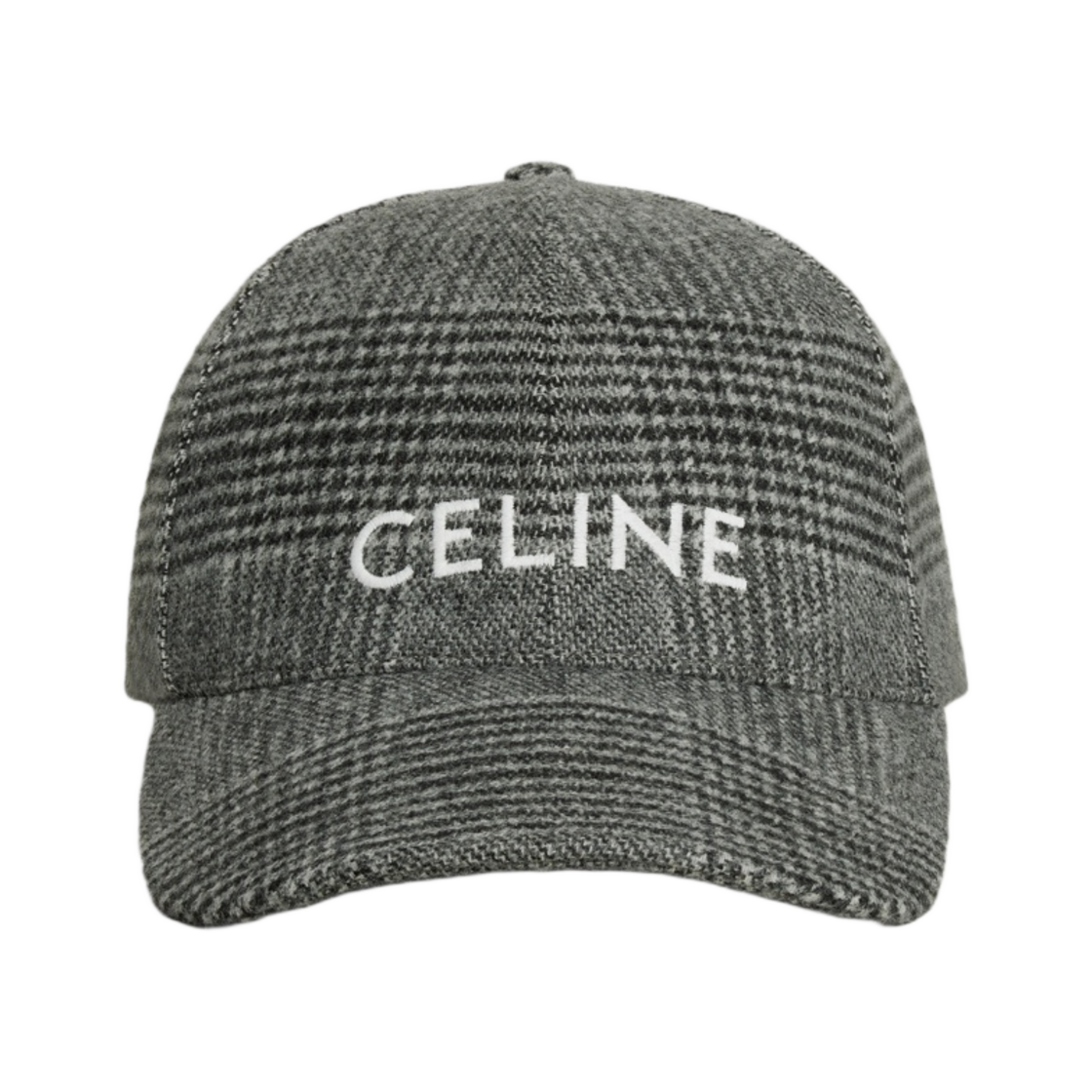 셀린느 베이스볼 캡 울 그리 느와르(Celine Baseball Cap in Wool Gris Noir) - 1