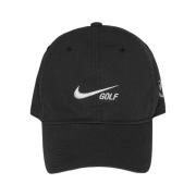 Malbon Golf x Nike Heritage 86 Washed Solid Cap Black
