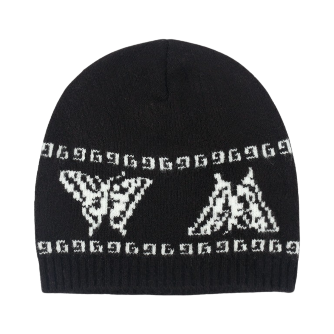 P00000EN SUNNECT Butterfly Beanie Black