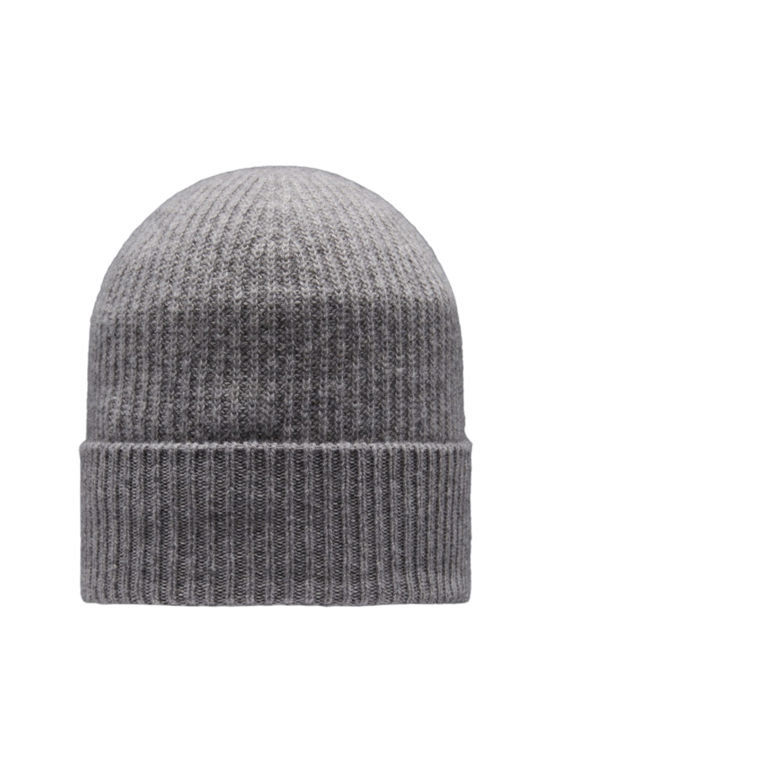 (W) 몽클레르 울 & 캐시미어 비니 미디움 그레이 멜란지 - 22FW((W) Moncler Wool & Cashmere Beanie Medium Grey Melange - 22FW) - 2