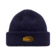 QT8 GARMENTS Original Short Beanie Navy