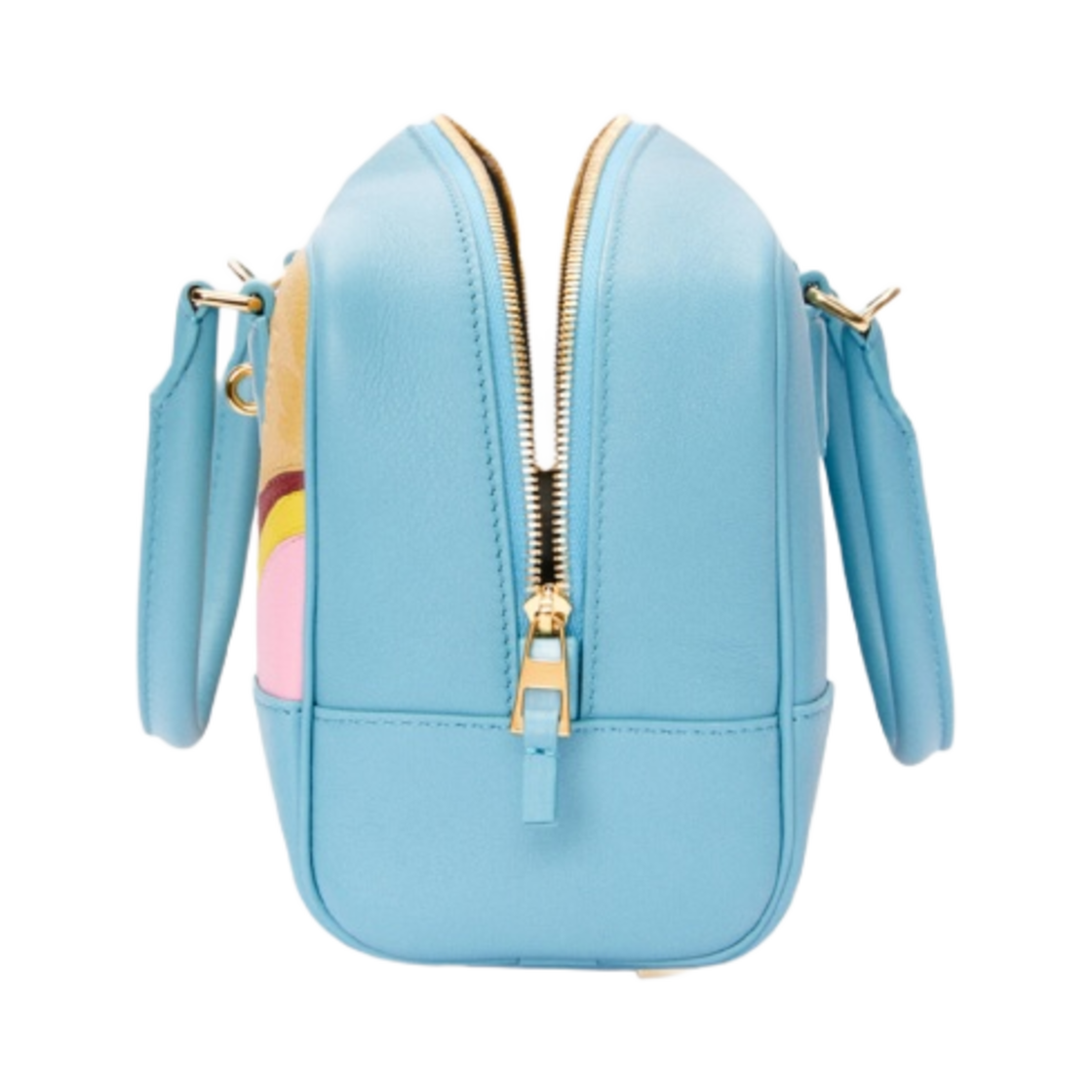 로에베 x 하울의 움직이는 성 앤 소피 아마조나 23백 나파 카프스킨 라이트 블루(Loewe x Howl's Moving Castle And Sophie Amazona 23 Bag in Nappa Calfskin Light Blue) - 3