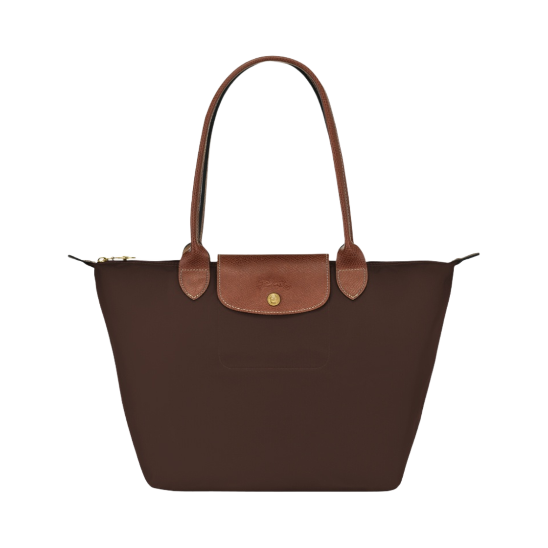 롱샴 르 플리아쥬 오리지널 숄더백 M 에보니(Longchamp Le Pliage Original Shoulder Bag M Ebony)