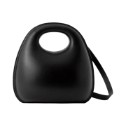 Lemaire Egg Bag Vegetable-Tanned Leather Black