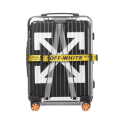Rimowa x Off-White Transparent Polycarbonate Carry-On 36L Case Black
