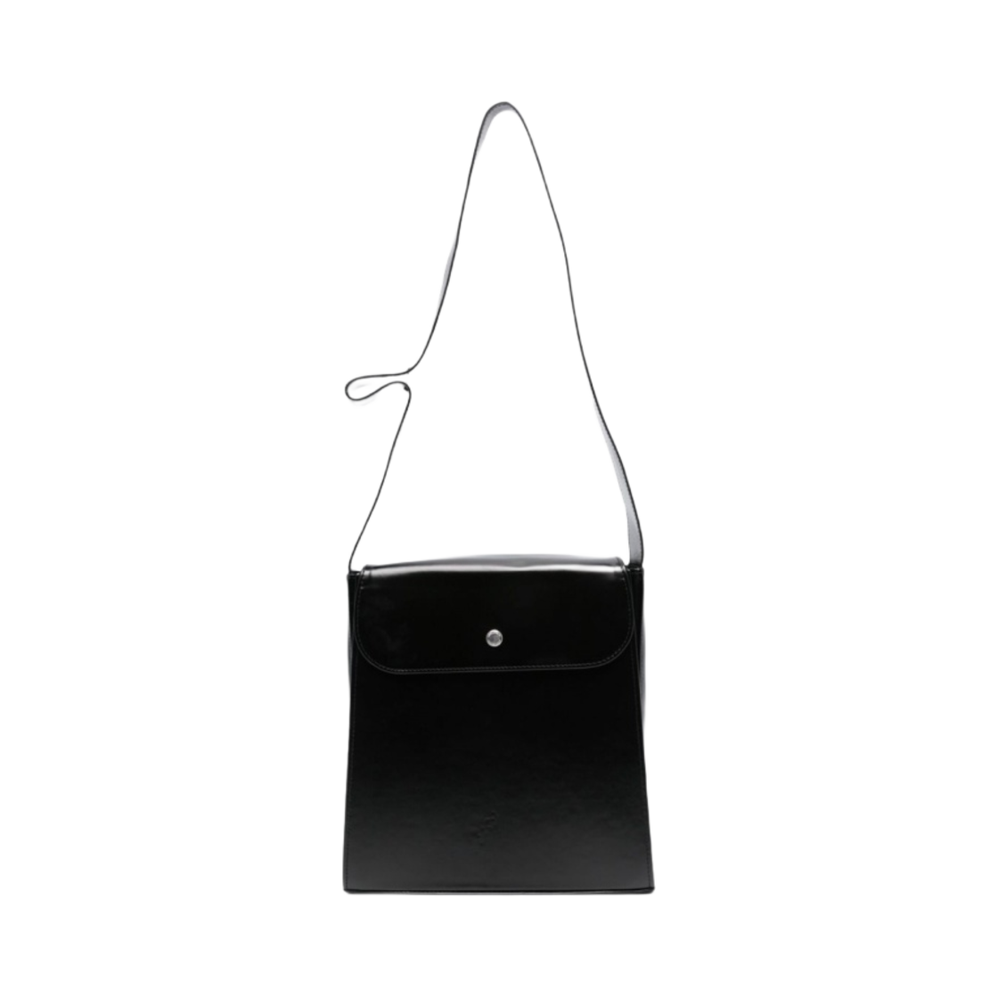 A4238EA Our Legacy Leather Extended Bag Aamon Black