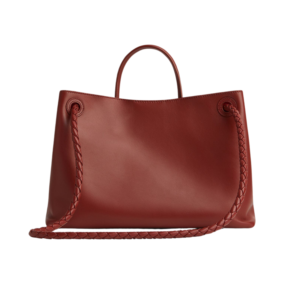 보테가 베네타 미디움 안디아모 사펠레 레드스톤(Bottega Veneta Medium Andiamo Sapele Redstone) - 2