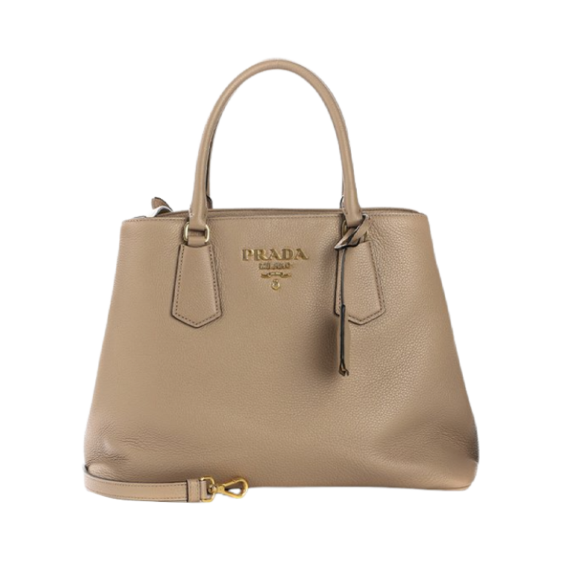 프라다 비텔로 피닉스 토트백 카메오 베이지(Prada Vitello Phenix Tote Bag Cameo Beige) - 1