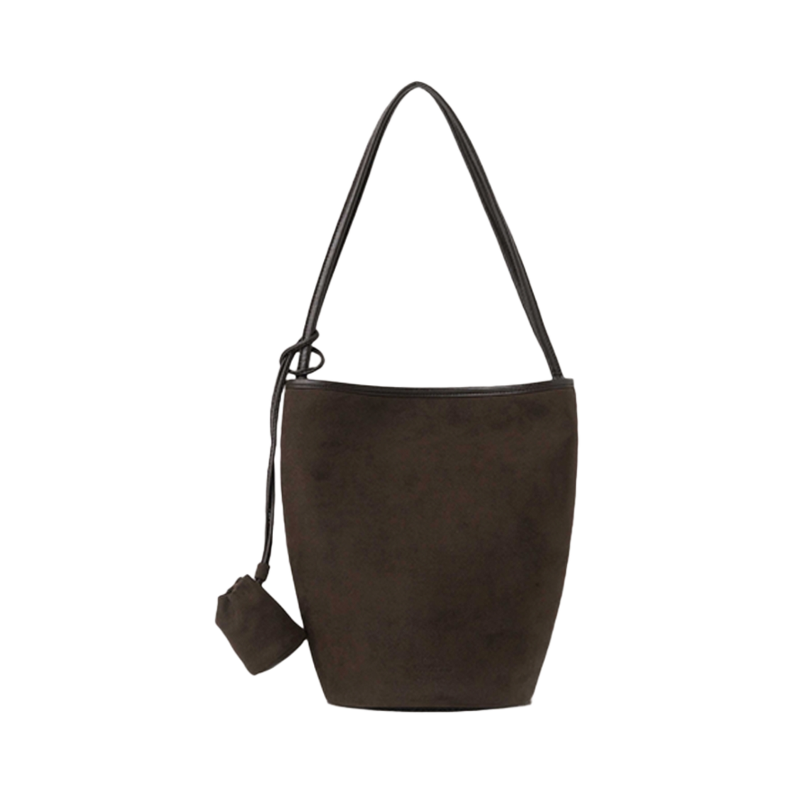 노이에 스웨이드 바스켓백 미디움 브라운(Neue Suede Basket Bag M Brown) - 1