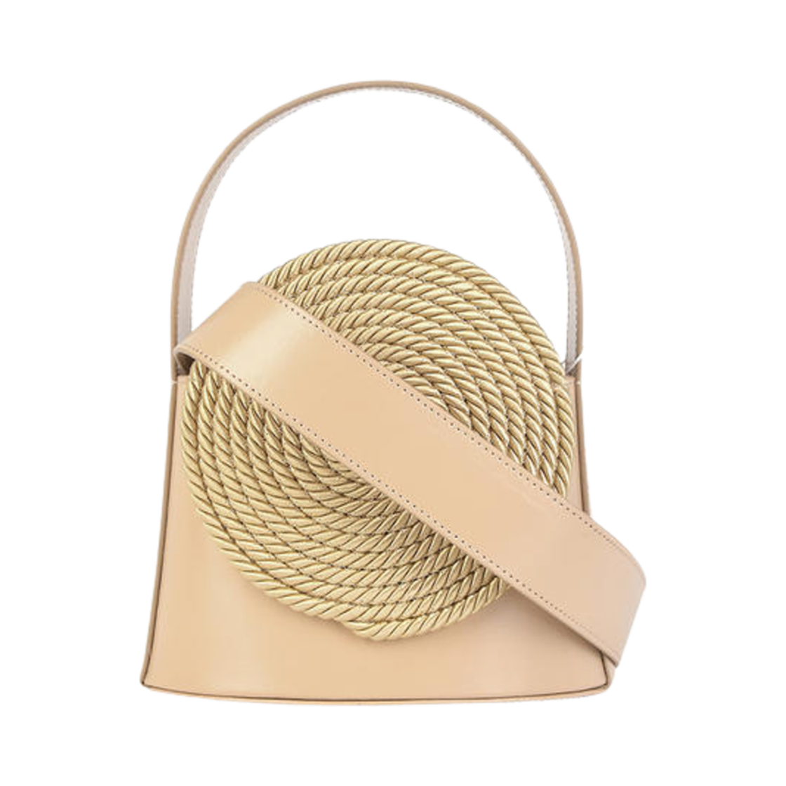 24F1GUN02008 Destree Gunther Passementerie Tote Bag Beige