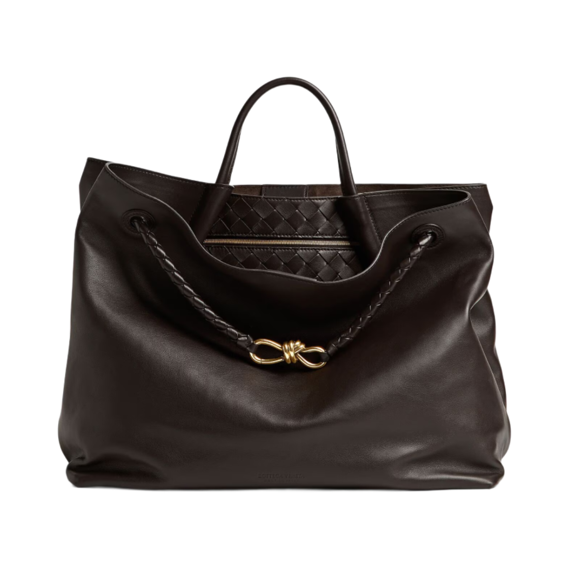 806010V4O922190 Bottega Veneta Large Andiamo Bag Fondant