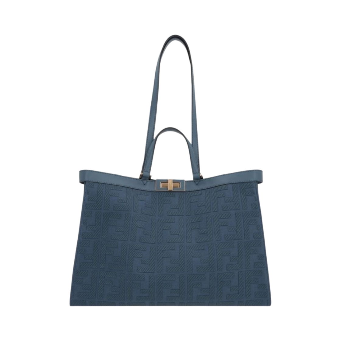 펜디 X-토트백 FF 자수 캔버스 쇼퍼 그린 | Fendi | KREAM