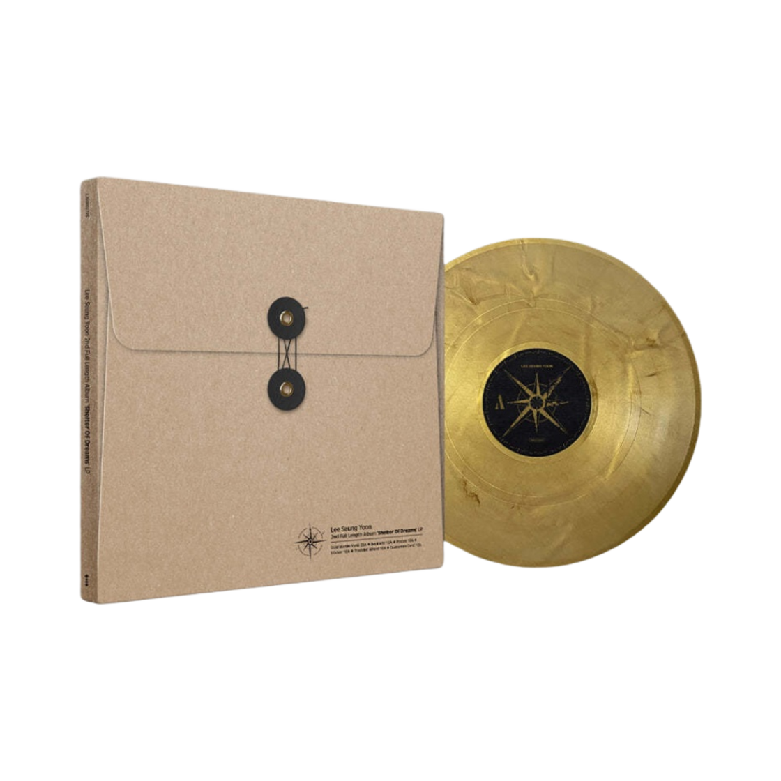 - Lee Seungyoon 2nd Album Dwelling of Dreams Gold Marble (2LP)