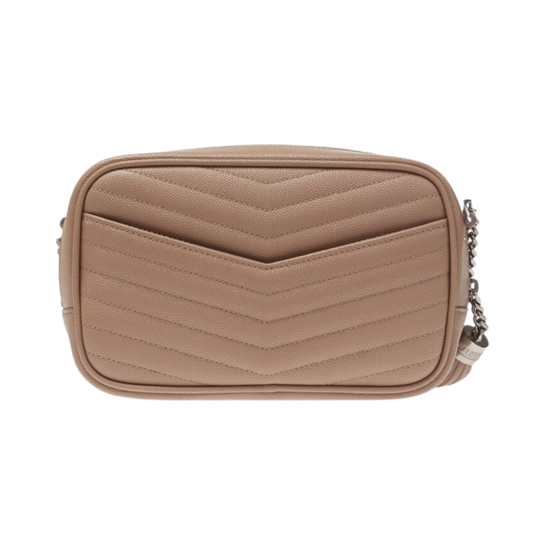 생로랑 그랑 드 뿌드르 엠보스 퀼티드 레더 루 미니백 샌드(Saint Laurent Lou Mini Bag in Grain De Poudre Embossed Quilted Leather Sand) - 3