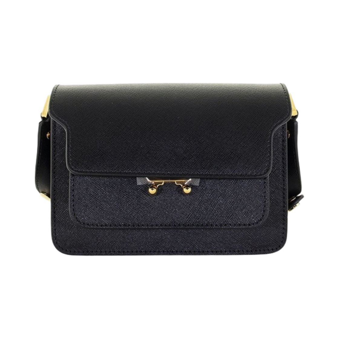 마르니 사피아노 미니 트렁크백 블랙