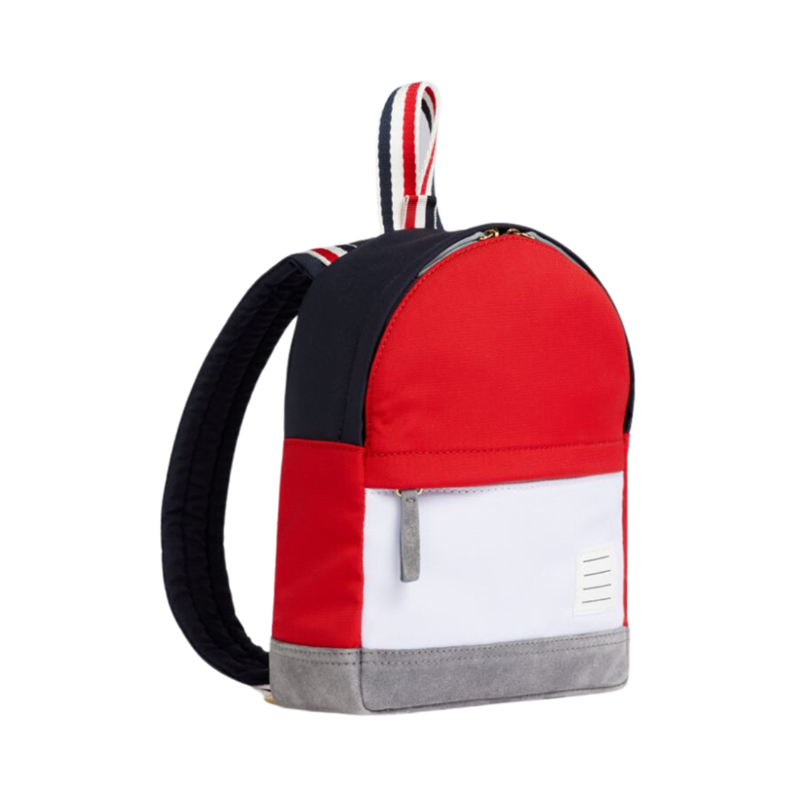 (키즈) 톰브라운 펀믹스 나일론 스몰 백팩 트리컬러((Kids) Thom Browne Funmix Nylon Small Backpack Tricolor) - 2
