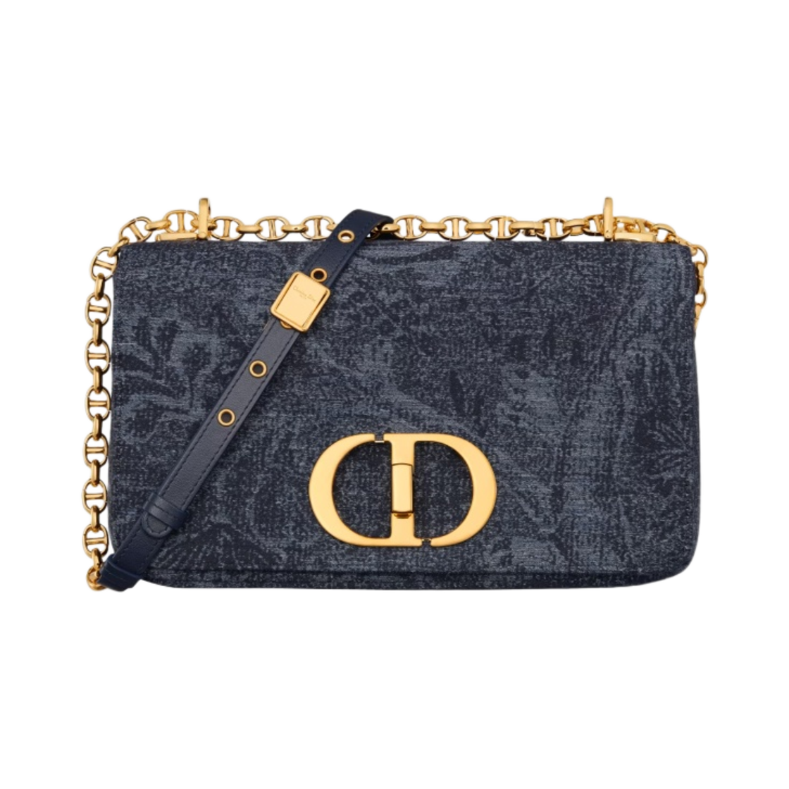 디올 미디움 디올 카로백 알베로 델라 비타 자카드 데님 블루(Dior Medium Caro Bag Albero Della Vita Jacquard Denim Blue) - 1