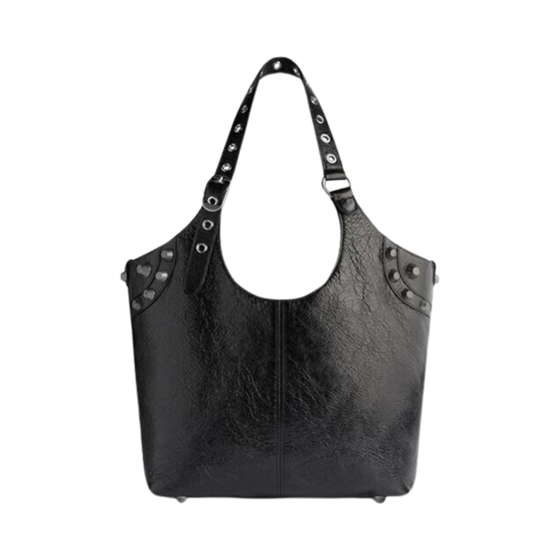 발렌시아가 르 카골 미디움 캐리 올 백 블랙(Balenciaga Le Cagole Medium Carry All Bag Black) - 3