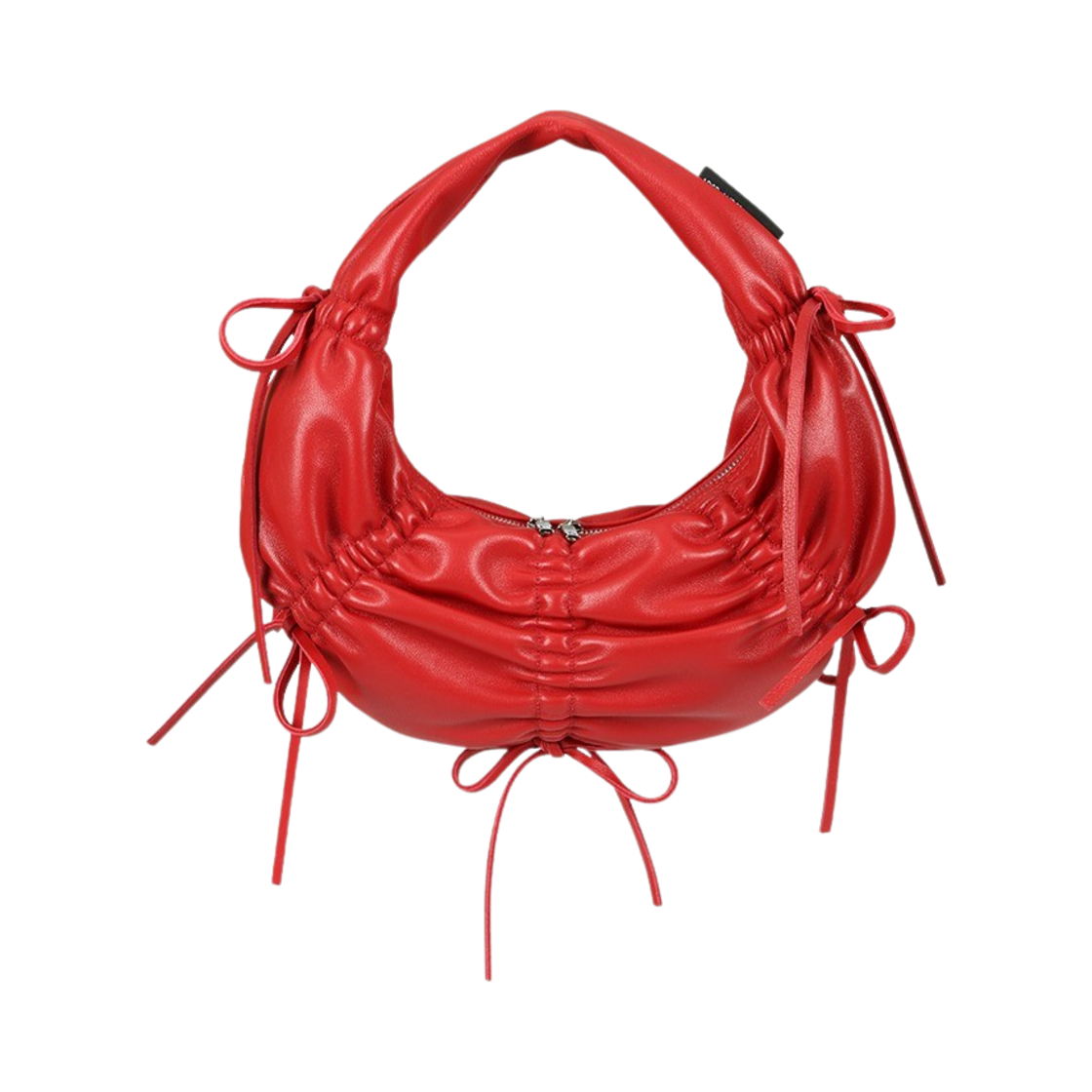 aaa400w(RED) ADSB Andersson Bell Small Dumpling Leather Bag Red