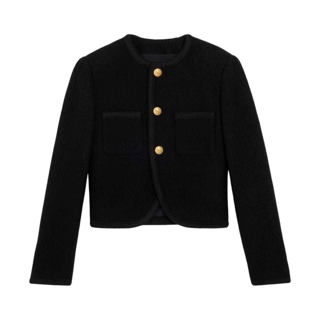 (W) 셀린느 부클레 나테 샤세르 자켓 블랙