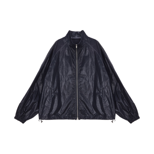 ジャケット・アウター MATIN KIM LOGO COATING JUMPER IN BLACK MUSINSA公式 | MATIN KIM MATIN KIM LOGO COATING JUMPER