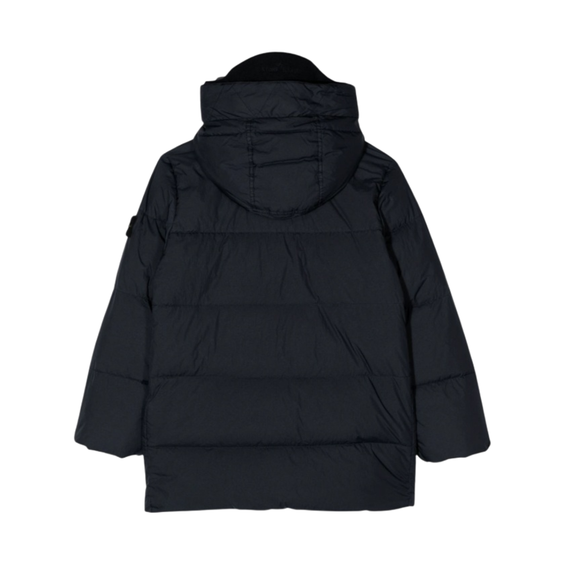 (키즈) 스톤 아일랜드 40533 가먼트 다이드 크링클랩스 R-나일론 다운 파카 네이비 블루 - 22FW((Kids) Stone Island 40533 Garment Dyed Crinkle Reps R-Nylon Down Parka Navy Blue - 22FW) - 2