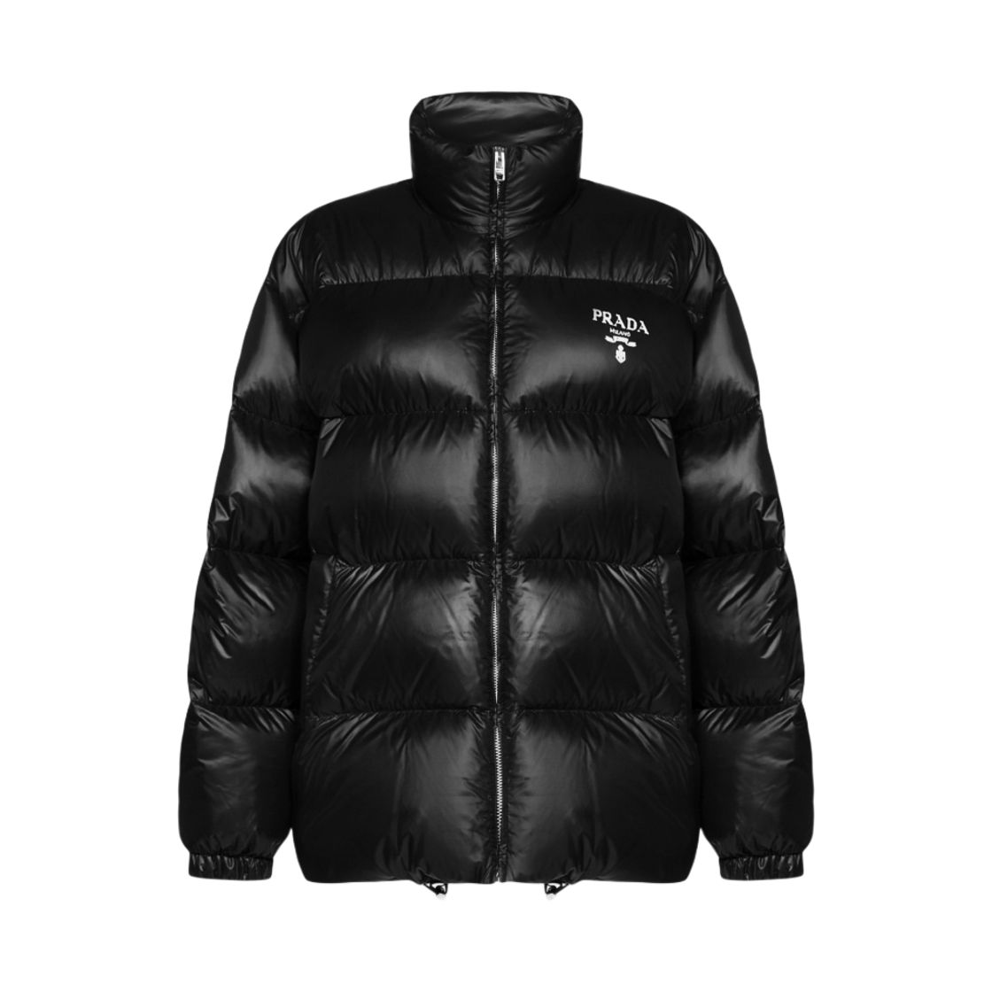 (W) 프라다 리나일론 다운 자켓 블랙