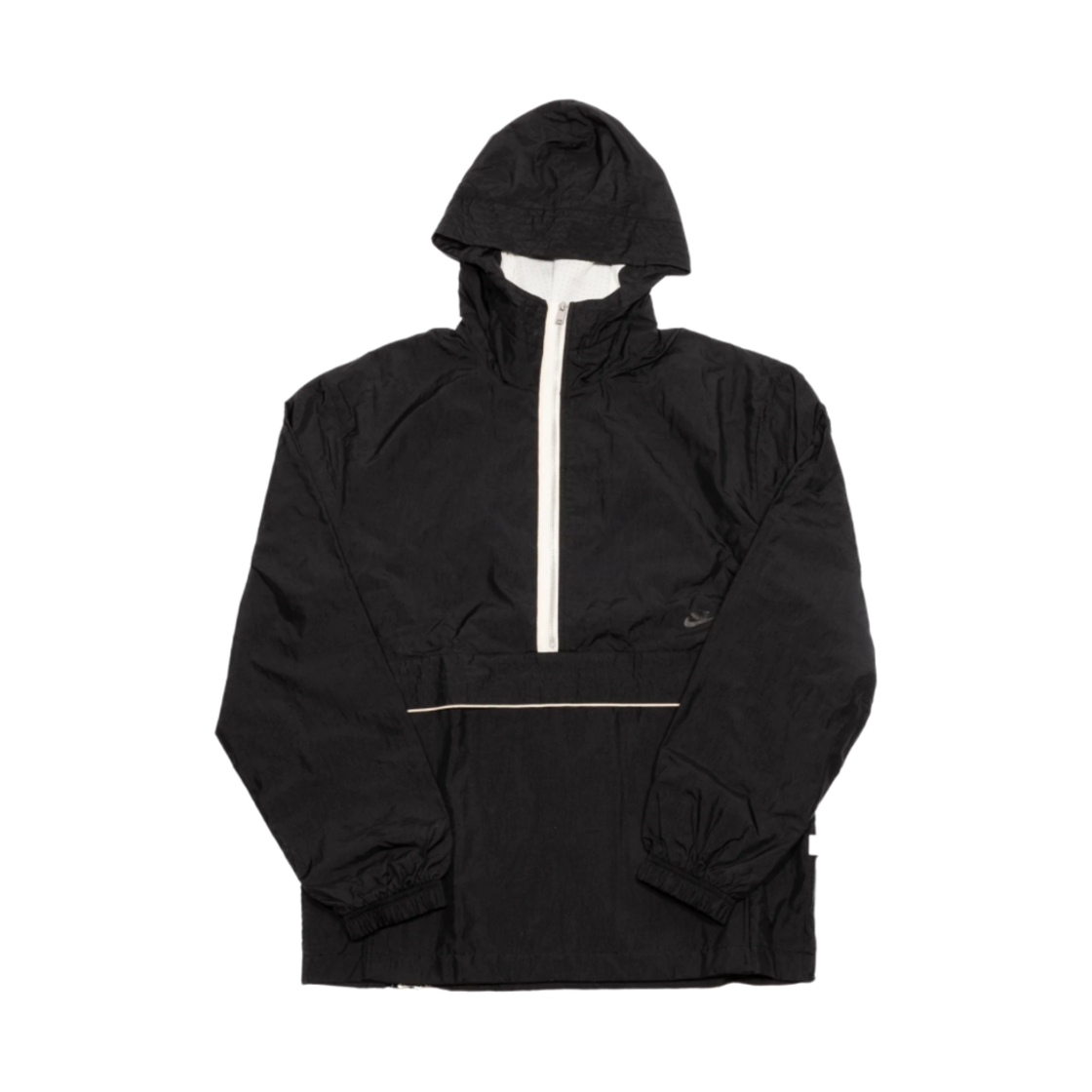 나이키 NSW 스타일 에센셜 라인드 아노락 자켓 블랙 - 아시아(Nike NSW Style Essentials Lined Anorak Jacket Black - Asia) - 1