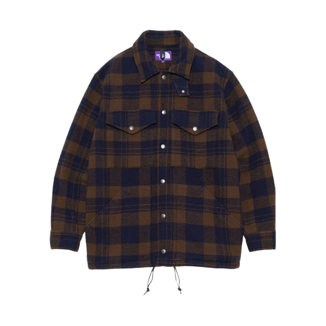 NP2367N The North Face Purple Label Wool Field CPO Jacket Brown