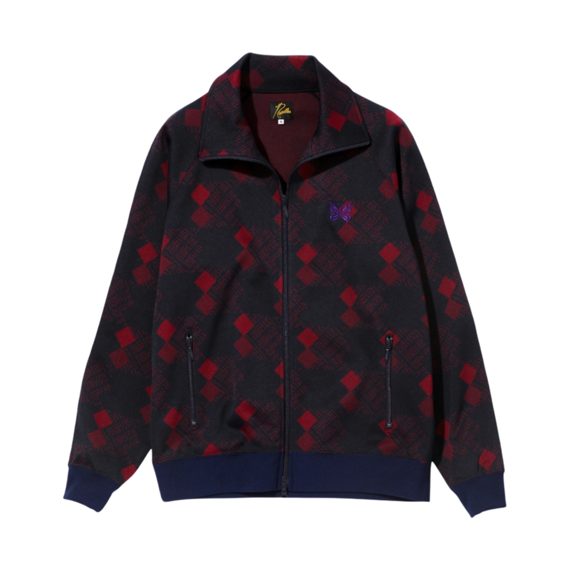 니들스 트랙 자켓 폴리 JQ 네이비(Needles Track Jacket Poly JQ Navy) - 1