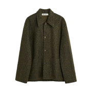 Our Legacy Haven Jacket Black Moss Fuzz Wool