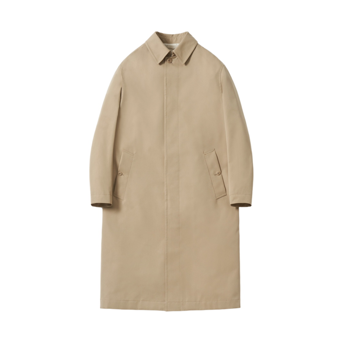 포터리 스컬프쳐 코트 카키 베이지(Pottery Sculpture Coat Khaki Beige)