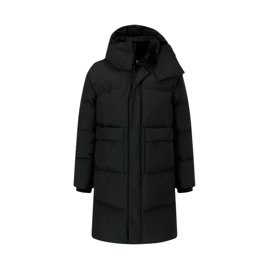 C54YM3479010 Columbia Mountain Hood Long Down Jacket Black