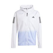 Adidas Own the Run Colorblock Jacket White Violet Tone - KR Sizing