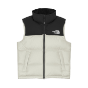 The North Face White Label Novelty Nuptse Down Vest Cream