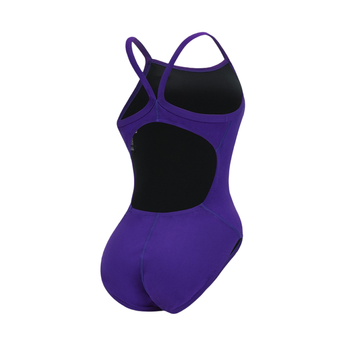 (W) 나이키 스윔 앤서 솔리드 레이서백 코트 퍼플((W) Nike Swim Answer Solid Racerback Court Purple) - 2